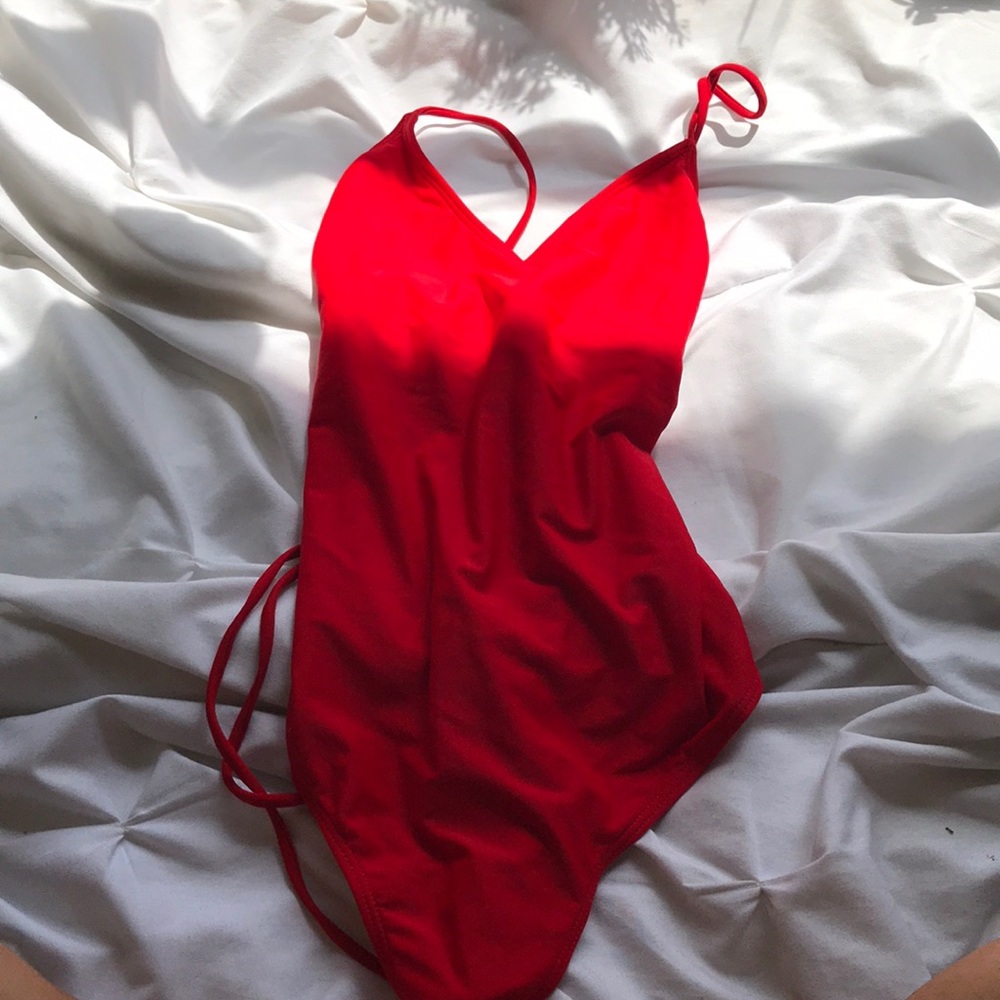 Red one piece